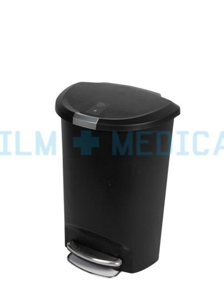 Black Clinical Waste Bin